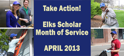 Elks National Foundation Month of Service