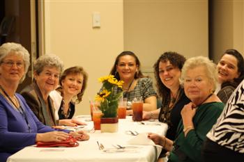 From left to right: Marilyn,Margret, Jennie, Jessie,Lisa,Lois, and Fran from Louisville Lodge #8. 
