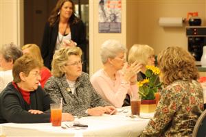 More pictures from the Ladies Luncheon, ladies from Lyndon Lodge and Sue Black from Louisville Lodge 8.