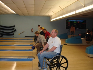 Wheelchair Bowling Event to Benefit
Camp Wawbeek Camperships