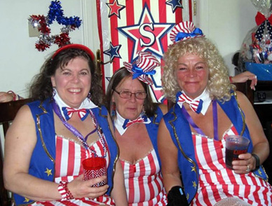 Uncle Sam's Groupies...