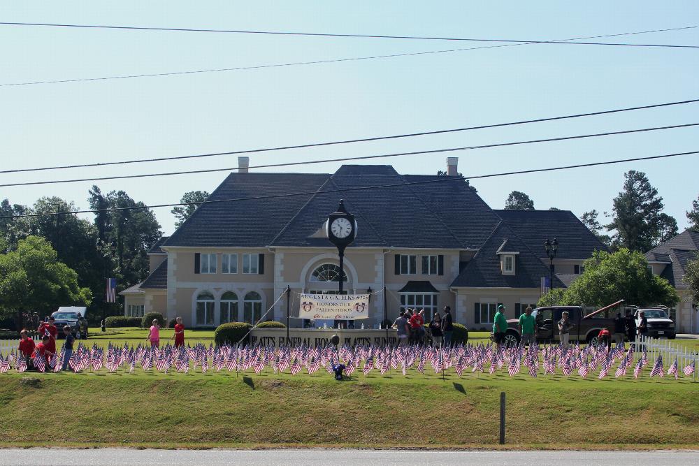 Memorial Display at Platts Funeral Home in Evans, GA