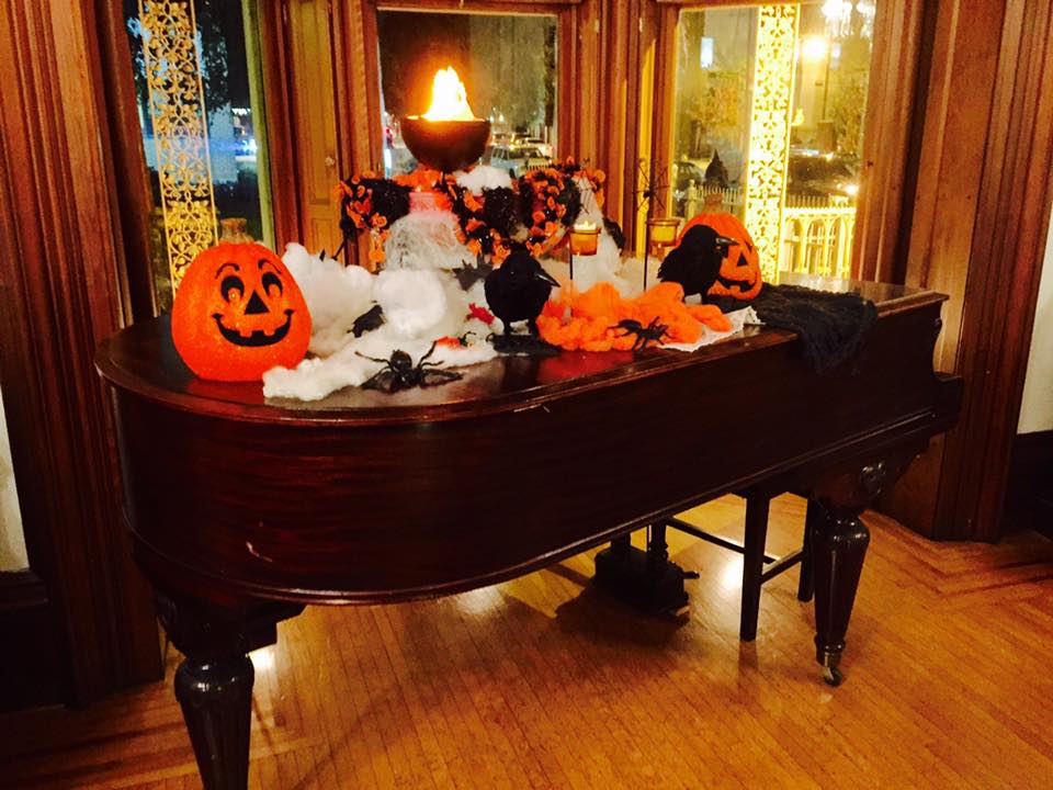 Halloween in the parlor