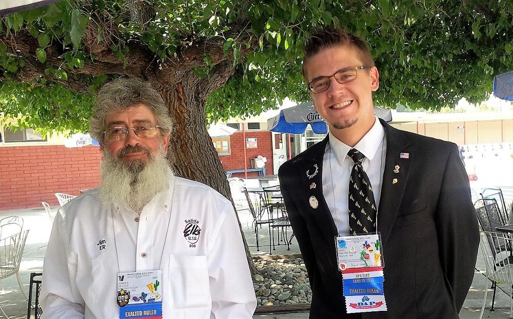 Grand Lodge 2017 in Reno
ER James DeLuca with ER from Flora,Illinois