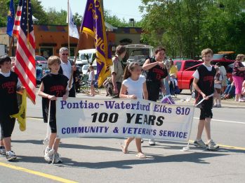 Our Troop 810 Boy Scouts in the Memorial Day Parade