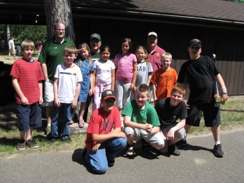 The 2007 youth camp crew! Also pictured, Keith Marek, Joe Forbes and E.R. Ken Traxler.