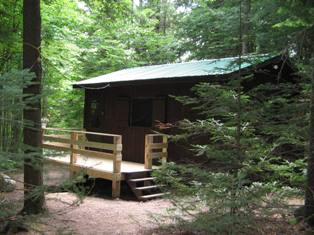 New decks have been installed on the cabins at Copper Cannon Summer Camp. 
