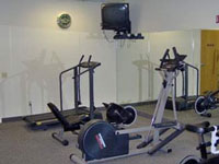 Exercise Room and Sauna Area