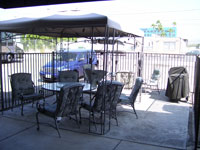 Patio with BBQ