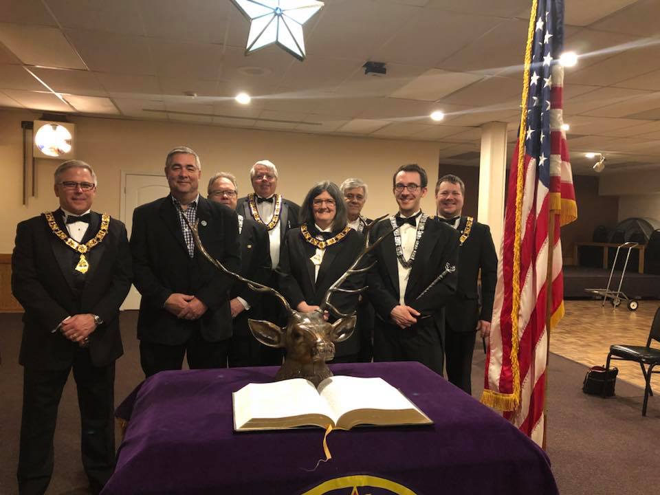 Lodge Officers and New Member