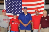Thanks to a generous Gratitude Grant (2013-2014) we were able to sponsor a Barnstable Little League team this year! Pictured L to R: VP of the League Majors Steve Clifford, Evan Walker, Past Exalted Ruler Rich Walker, VP of the League Joe Scott and Exalted Ruler Dave Dunbar
