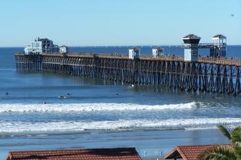 VIEW OF THE OCEANSIDE PIER