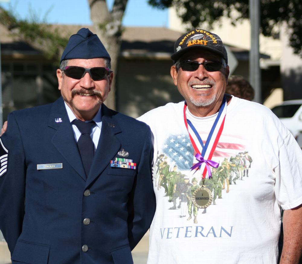 Loyal Knight Greg Gonzales and Inner Guard Ron Elisalda proudly represent the lodge and their service to our country. Thank you both. 