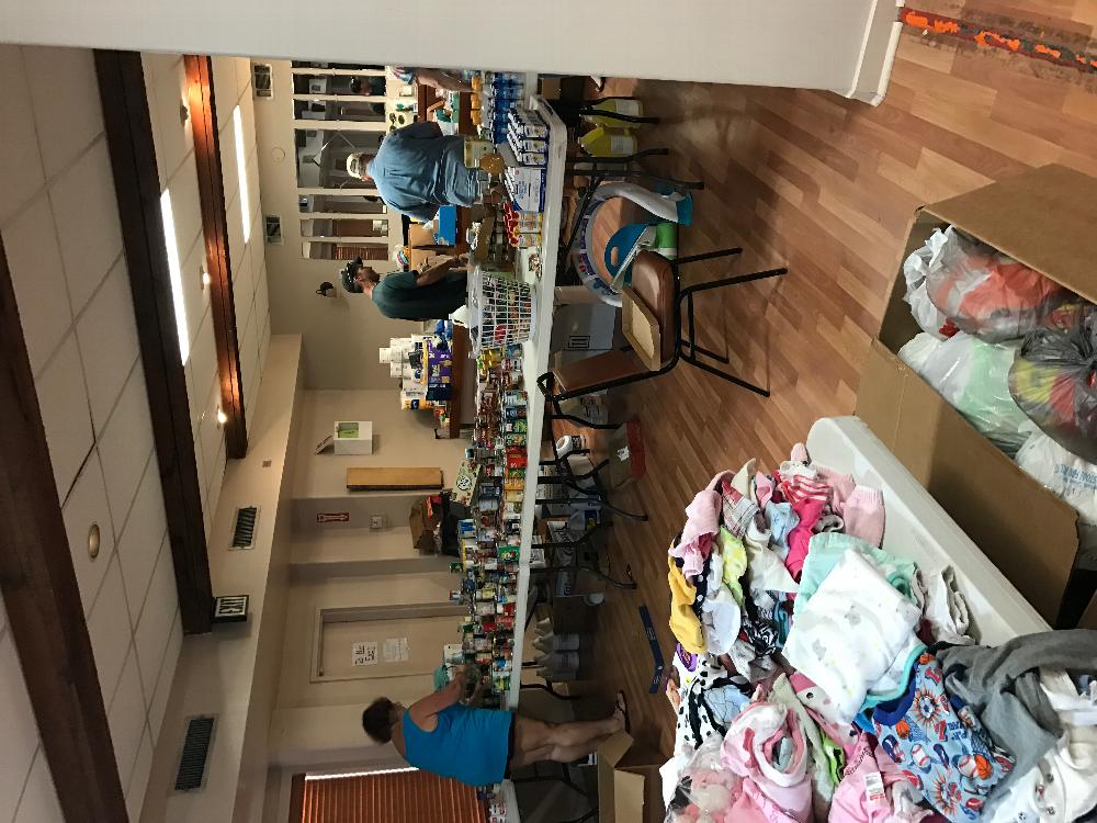 Hurricane Ike supplies for the community