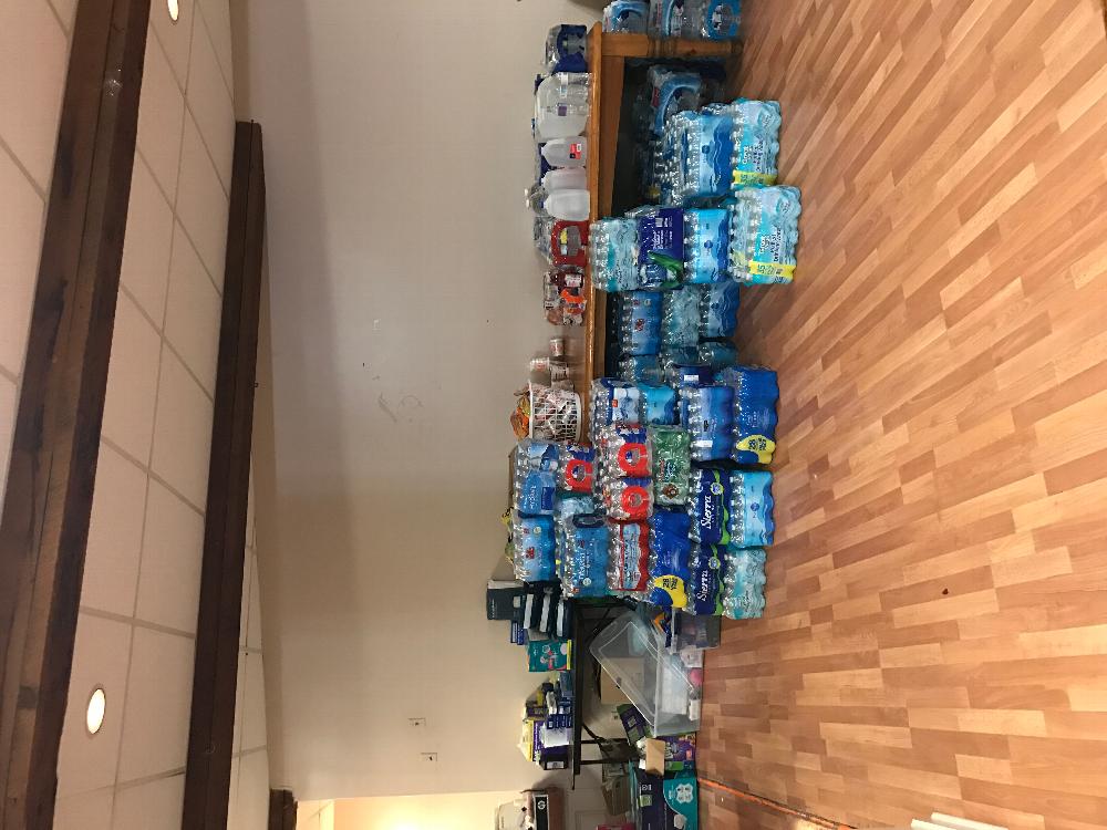 Hurricane Ike supplies for community
