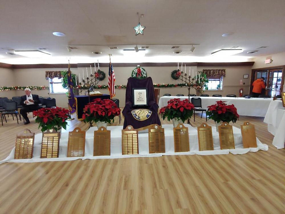 Our Lodge has prepared for our Memorial Day Ceremony. All past Lodge and auxiliary members are remembered. 2019