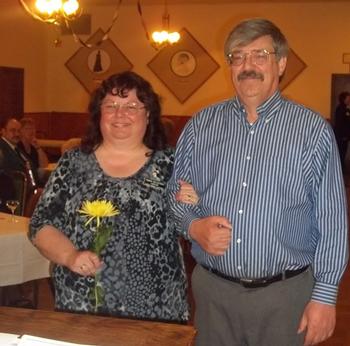 Tammy and Tom Weisgerber. Tammy is Corresponding Secretary for Elkettes 2013