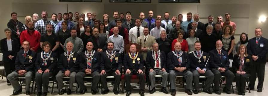 Our Leading Knight Ron Colatskie participated in the 2019 District All-Star Initiation.  Brother Ron is seated seventh from the left in the first row.