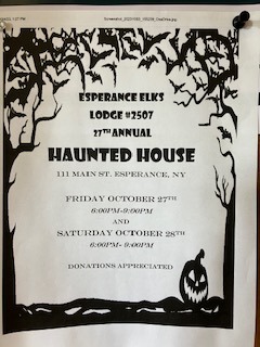 Esperance Lodge Famous Halloween Haunted House