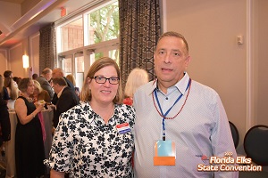 Donn and Laua Sardella attending the VIP Welcome Reception on Friday Night.