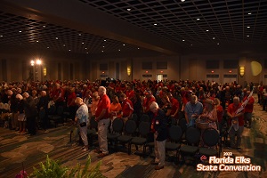 All of our lodge members attending the State Convention attended the Opening General Session for the Convention.