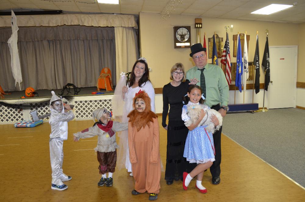 Children's Halloween Party Costume Winners