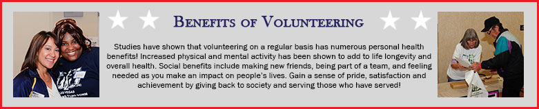 Benefits of Volunteering