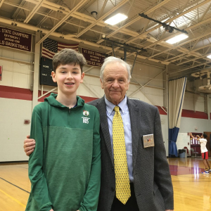 Jacobi with Regional Director Dick Blinn