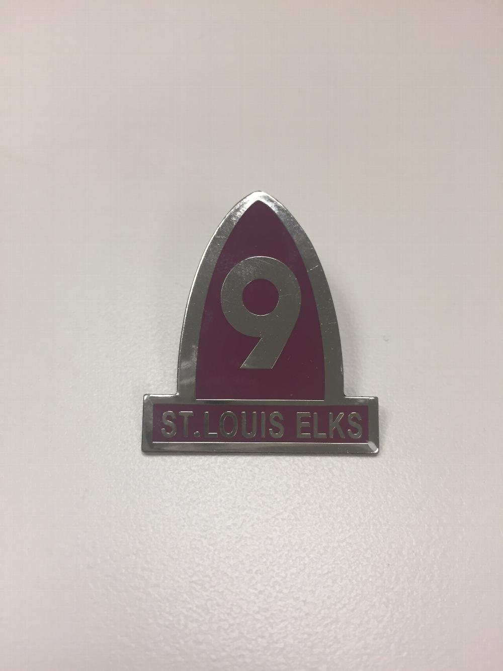St. Louis Lodge #9 Official pin