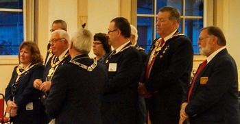 Installation of Officers 2013 - Visiting dignitaries!