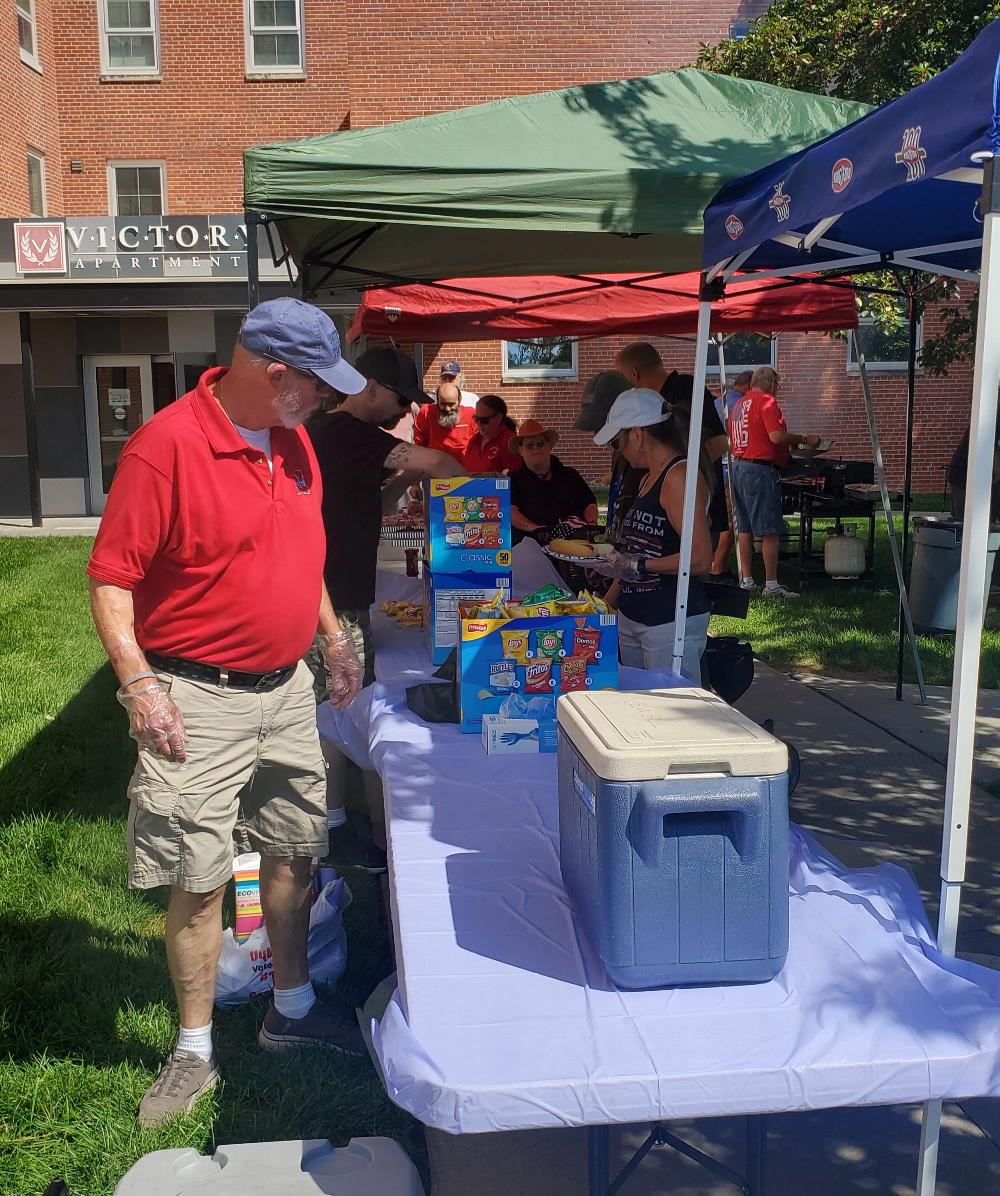 Veterans Cookout at Victory Apartments 2025