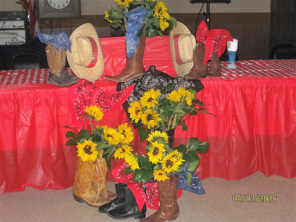 Head Table decorations