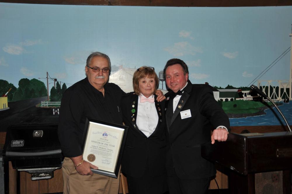 Arthur Medeiros Officer of the Year New Bedford #73 2013-14 year