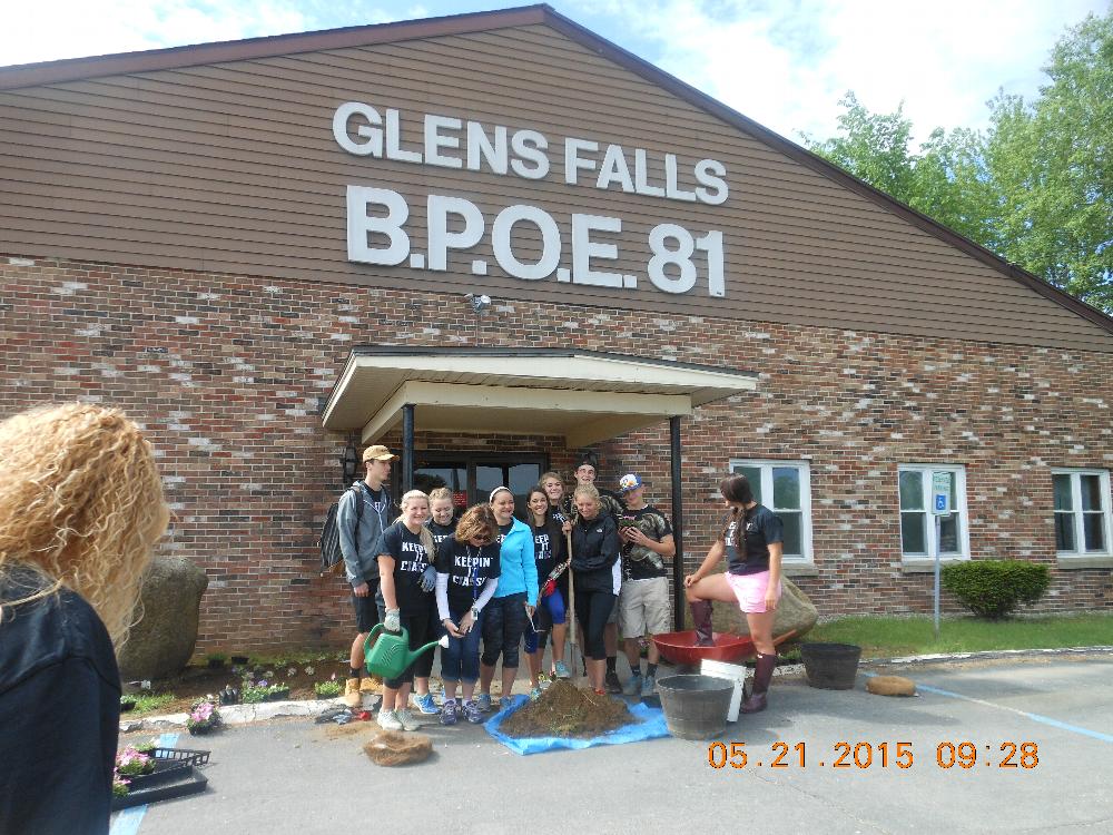 May 2015 Queensbury Seniors "Give Back Day!