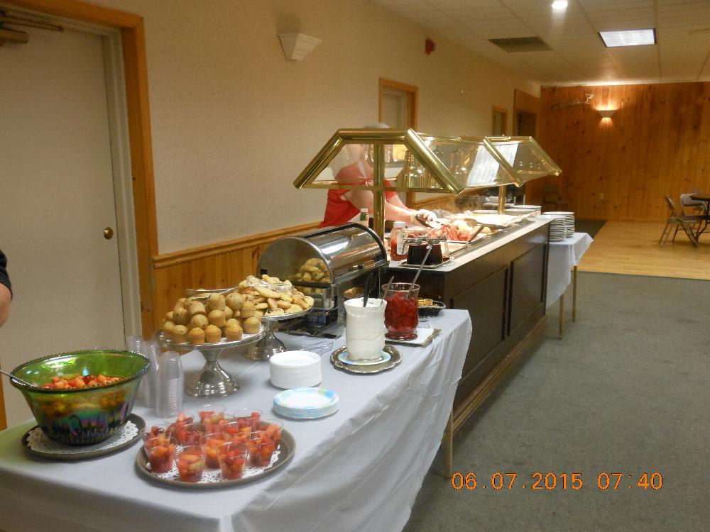 June 7th 2015 Lodge 81 Family Breakfast
The food was ready!