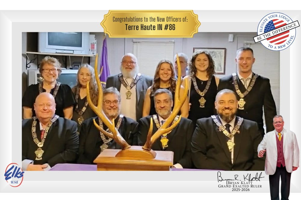 Elks 86 Officers for 2026-2027