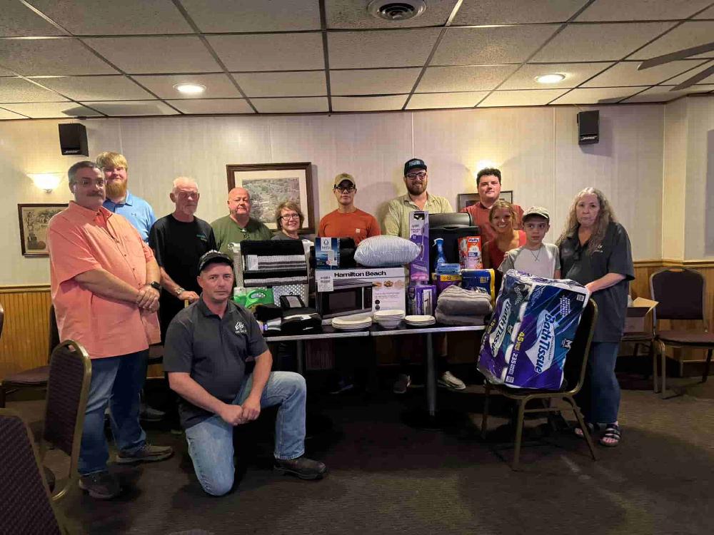 Providing a Welcome Home Kit to a Veteran