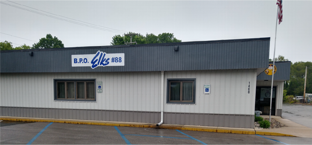 Bay City Elks 88 facilities at 1400 North Henry Street.