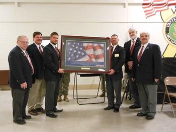 Michigan National Guard honors Bay City Elks for Christmas Charity donation