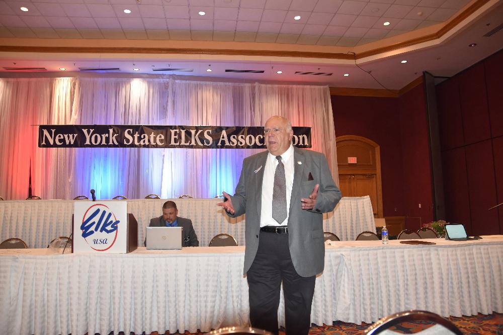 Ben at the NYS Convention speaking at the ENF Workshop!!