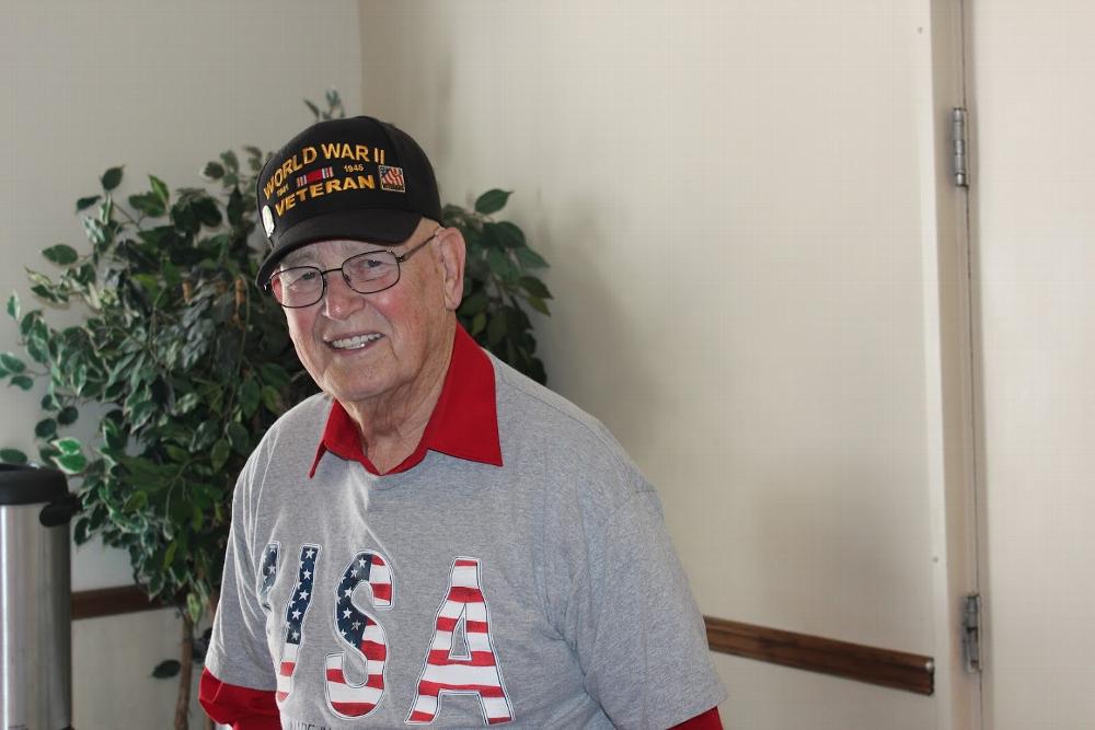 Member Bill Milby at Veterans Stand Down in July 2019