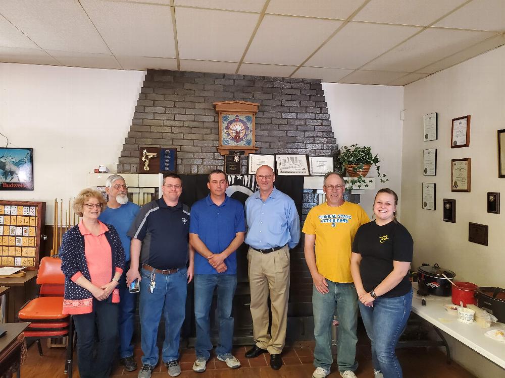 Our first Chili Cookoff in a while, put on by Secretary Nick Millard. Past State President Allen Norte and his wife joined us. 