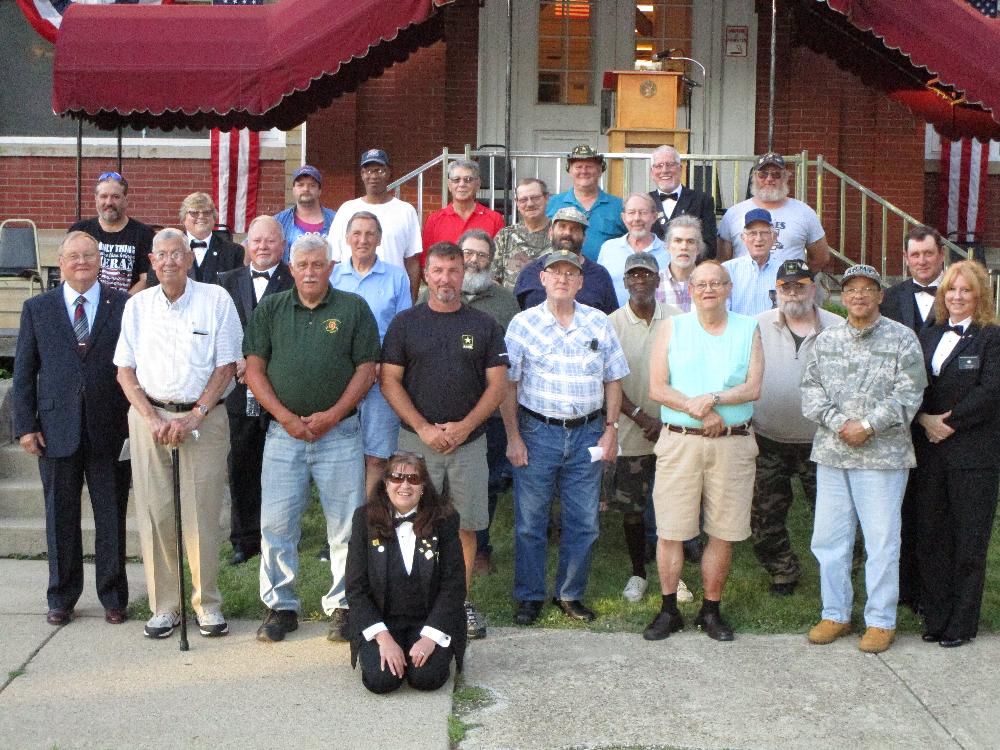 Flag Day Ceremony
Officers and Veterans