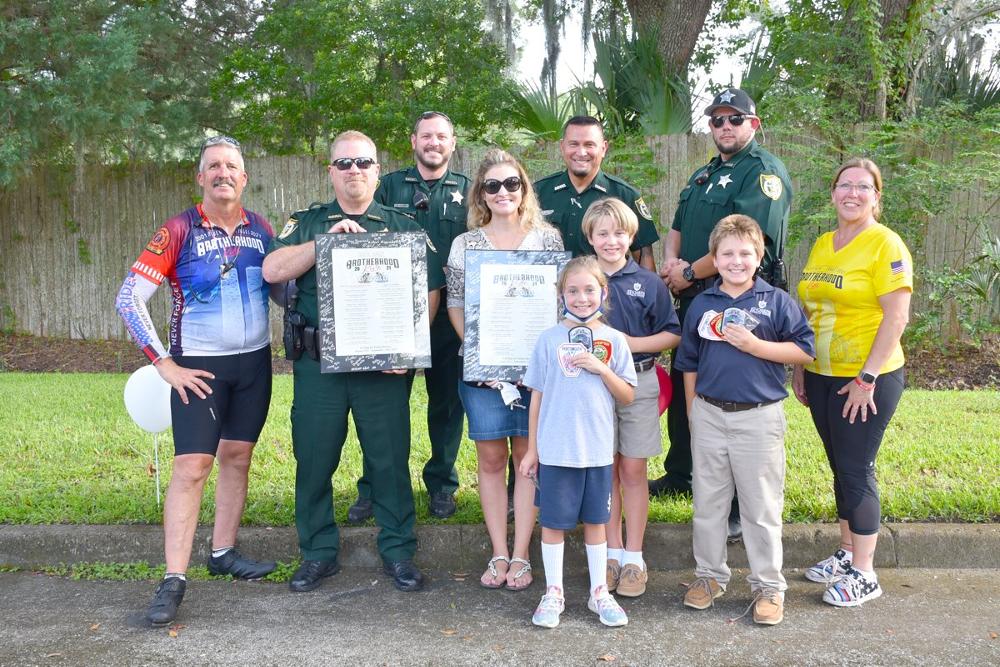 Family being honored 