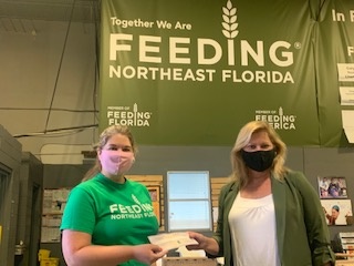Donation to Feeding Northeast Jacksonville FL by Robin Pipkins!