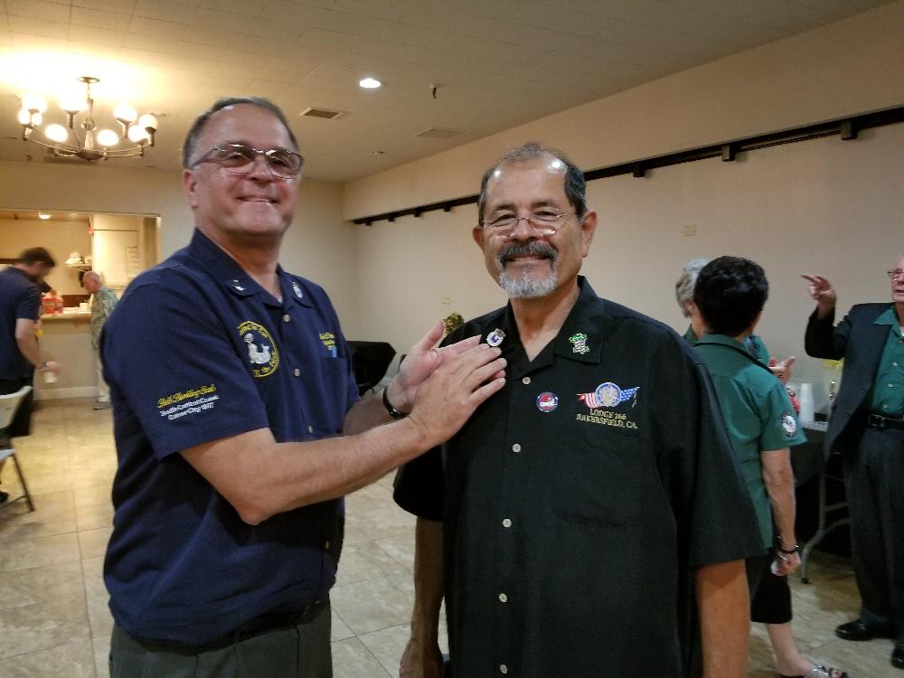 Bob & Mike "Lumpy"
Bakersfield Elks Lodge 125th Birthday 2018