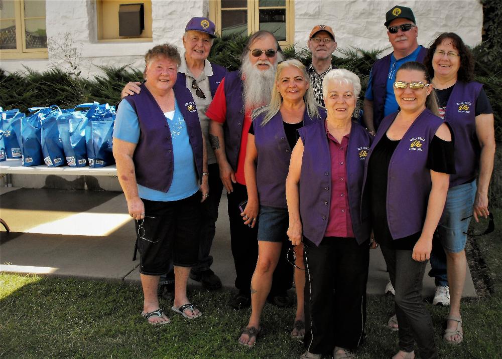 Veterans Distribution BBQ! 
2018-2019 Freedom Grant.
Veterans Committee handed out hygiene kits and held a BBQ for the Veterans in the VA Hospitals RRU program. 