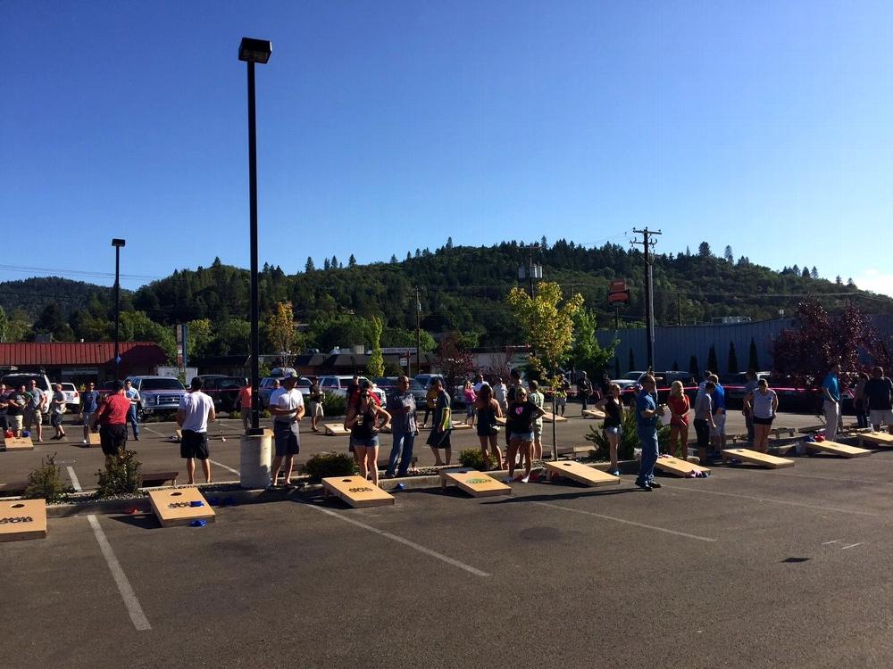 2015 corn hole tourney - fundraiser for Kids Shopping Spree