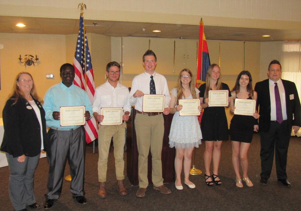 On Sunday May 5th, Phoenix Elks Lodge #335 awarded $10,000 in scholarships to 10 outstanding young men and women and also awarded $4,800 from the Arizona Elks Association. Congratulation to the fine future leader and good luck in college.