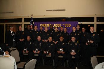 18 officers from Phoenix on Law and order